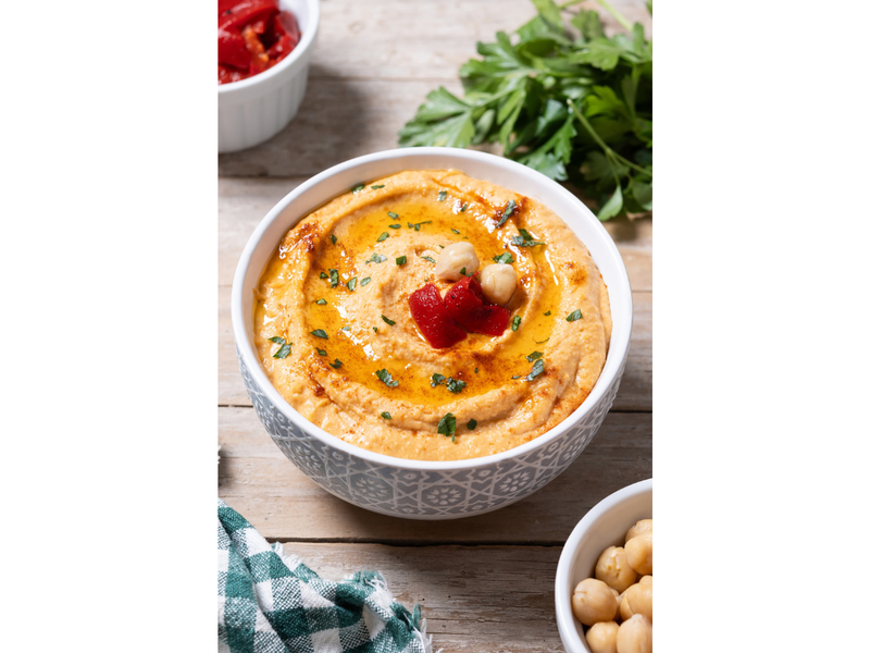 roasted red pepper hummus